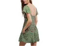 Сарафан мини Backroads Free People с цветочным принтом и карманами