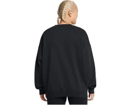 Свитшот Under Armour Rival Fleece Oversized с логотипом на груди