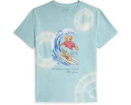 Tie-Dye Polo Bear Cotton Tee (Big Kid)
