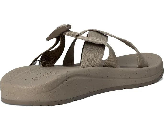 Сланцы Chaco Cushz Slide с мягкой стелькой LUVSEAT и регулируемыми ремешками