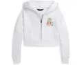 Polo Bear Terry Boxy Full Zip Hoodie (Big Kid)