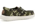 Hey Dude Кроссовки Wendy Essential Camo для детей с камуфляжным принтом