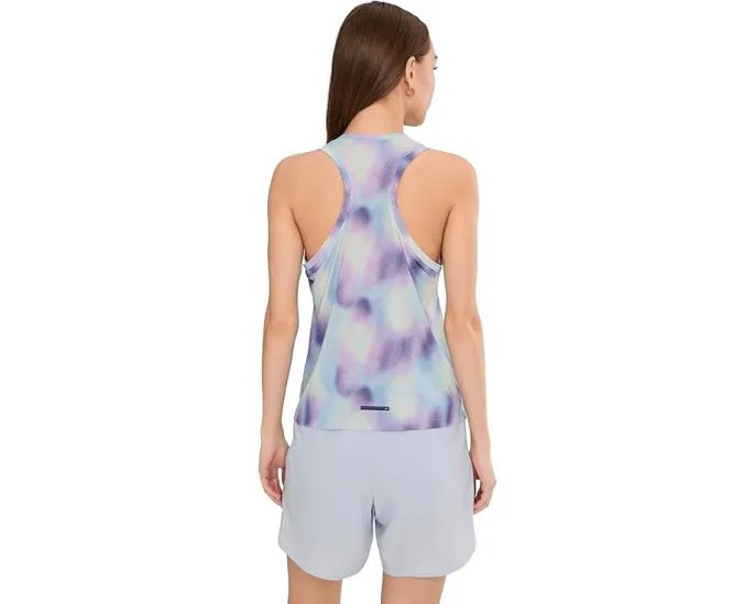 Майка для бега Brooks Dash Tank с принтом и влагоотведением