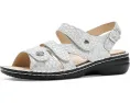 Сандалии Finn Comfort Gomera-S Bianco Esandra с кожаным верхом и регулируемыми ремешками