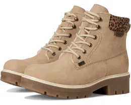 Ботинки Rieker Sabrina 18 на шнуровке с меховым кантом