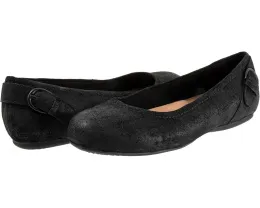 Балетки Sydney с декоративной пряжкой и круглым носком SoftWalk