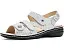 Сандалии Finn Comfort Gomera-S Bianco Esandra с кожаным верхом и регулируемыми ремешками