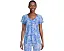 Футболка Lilly Pulitzer Meredith Tee из хлопка с V-образным вырезом