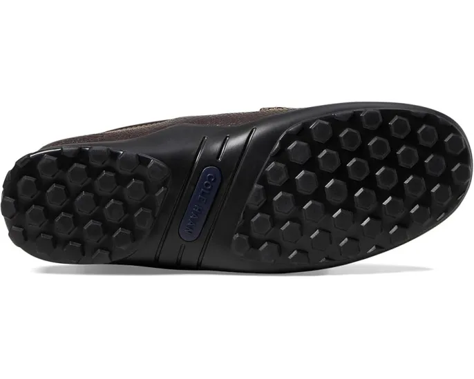 Мокасины Cole Haan Tucker Venetian из кожи с эластичными вставками