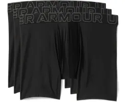 Набор из 3 боксеров Under Armour Performance Tech Solid длиной 6 дюймов (15.24 см) с четырехсторонним растяжением