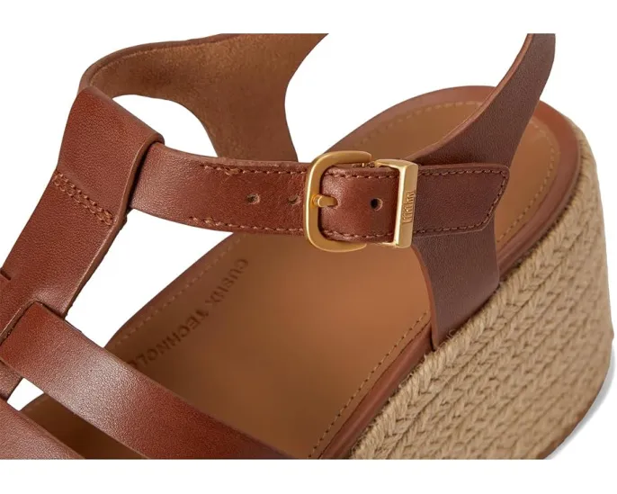 Сандалии FitFlop PLATFFORMS на платформе с эспадрильей