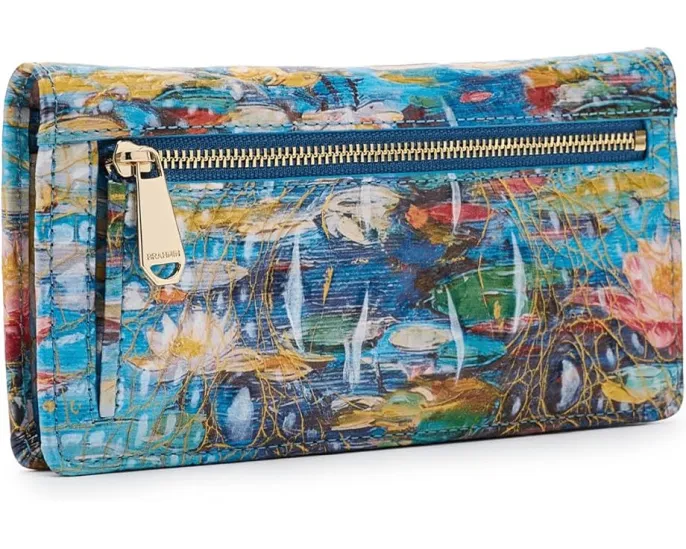 Brahmin Кошелек Ady из натуральной кожи с магнитной застежкой