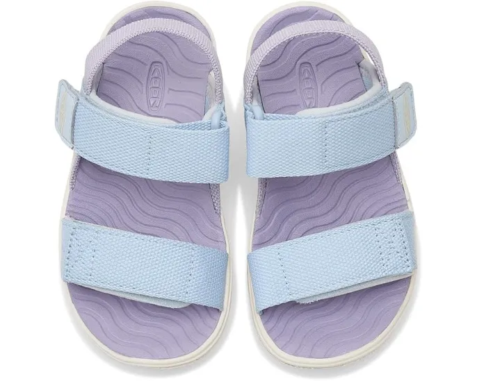 Детские сандалии KEEN Elle Backstrap с застежкой на липучке из переработанного полиэстера