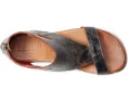 Сандалии Bed Stu Soto из полноценной кожи с прорезями и задней молнией