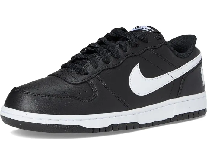 Кроссовки Nike Big Low с кожаным верхом и простроченными накладками