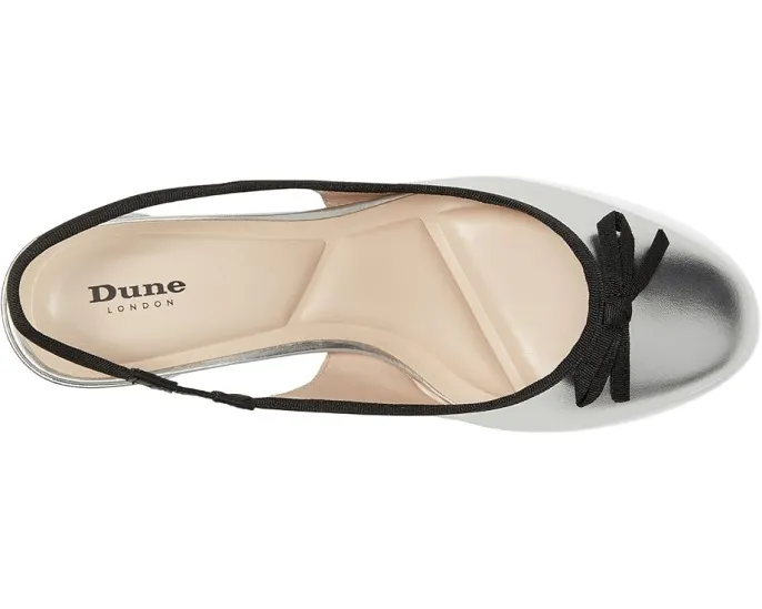 Dune London Туфли Classy на низком каблуке с бантом и эластичным ремешком