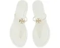 Желейные босоножки Tory Burch Mini Miller с логотипом Double T