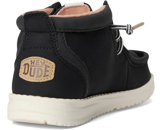 Детские ботинки Hey Dude Kids Wally Mid Classic с подкладкой из полиэстера