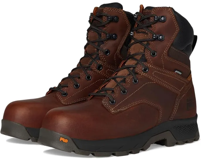Ботинки Timberland PRO Titan EV 8" Composite Safety Toe Waterproof с выпуклой резиновой подошвой