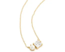 Кулон Signature Solitaire с циркониевым камнем на цепочке