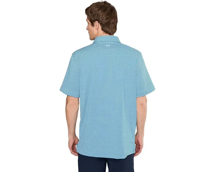 Polo Bradley Stripe Sankaty от Vineyard Vines с защитой UPF 50+