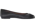 Балетки French Sole Nicky Hilton Kathy с вышитым бантом и кожаной подошвой