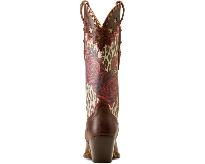 Ковбойские сапоги Ariat X Toe Rodeo Quincy с цветочными панелями