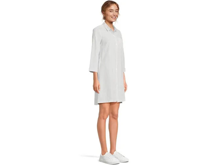 Платье Barbour Seaglow в клетку с длинными рукавами и карманами