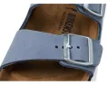 Сандалии Birkenstock Arizona из нубука с двумя регулируемыми пряжками