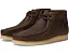 Ботинки Clarks Wallabee из кожи или замши на подошве из натурального крепа