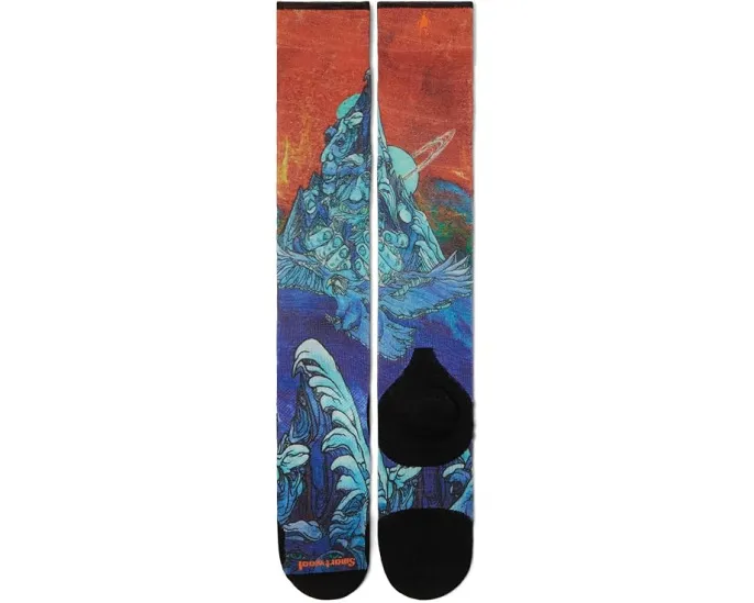 Лыжные носки Smartwool с принтом Winter Haze и целевой амортизацией