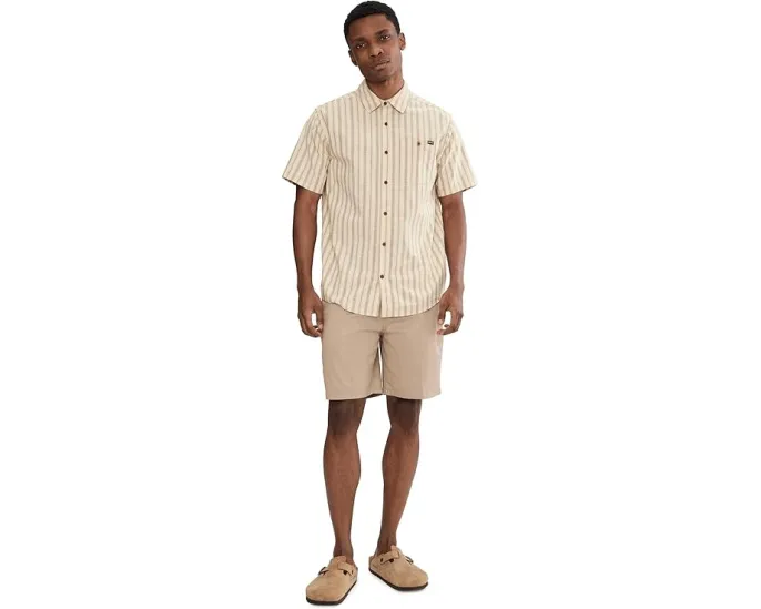 Рубашка Hurley Lido Stripe с коротким рукавом в полоску