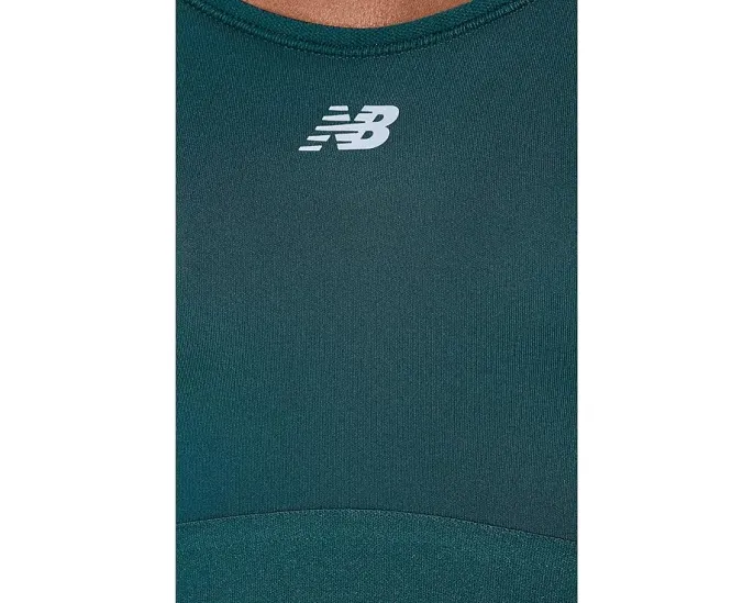 Спортивный бюстгальтер New Balance Nb Essential Run Bra розовый