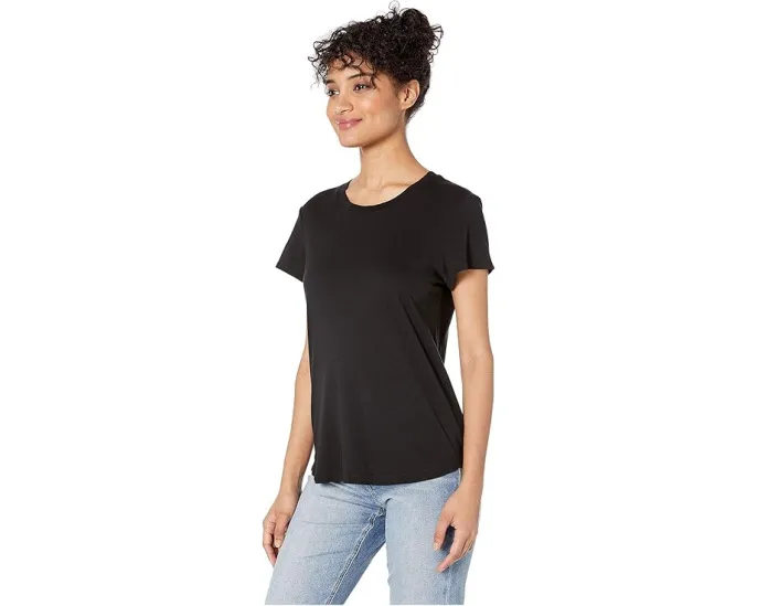 Футболка Splendid Abbie с коротким рукавом из хлопка Supima и микромодала