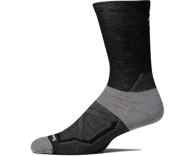 Носки Smartwool Bike Zero Cushion Crew для велоспорта с технологией Indestructawool