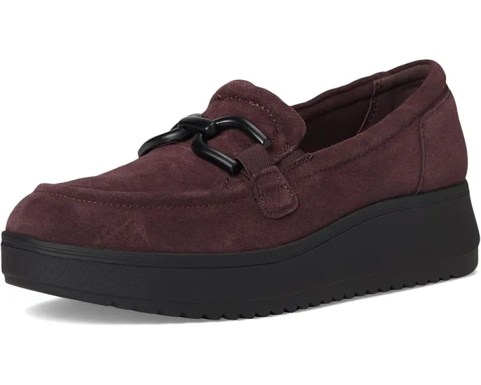 Топсайдеры Clarks Zylah Top с массивной резиновой подошвой и верхом из замши