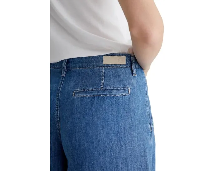 Джинсы AG Jeans Melinda с ультраширокими штанинами из легкого денима
