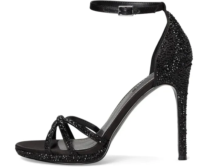 Женские босоножки Nine West Lartay на высоком каблуке с украшениями