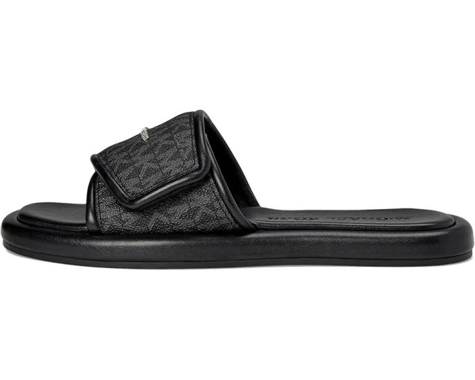Сланцы Suki Flat с квадратным носком и регулируемой застежкой MICHAEL Michael Kors