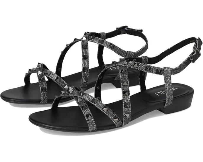 Босоножки Vaneli Basira с ремешками и декоративными заклепками