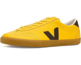 Кроссовки VEJA Volley из кожи с круглым носком и резиновой подошвой