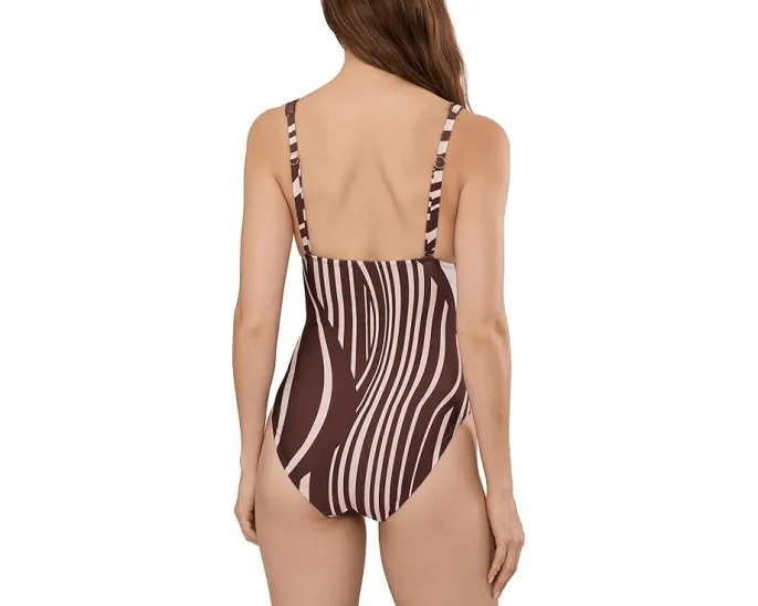 Купальник Coastline с глубоким V-образным вырезом Seafolly