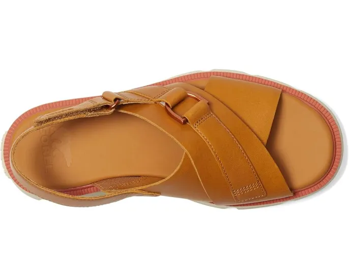 Сандалии SOREL Rein CB™ Crisscross с перекрестными ремешками и подошвой FEATHERTREAD