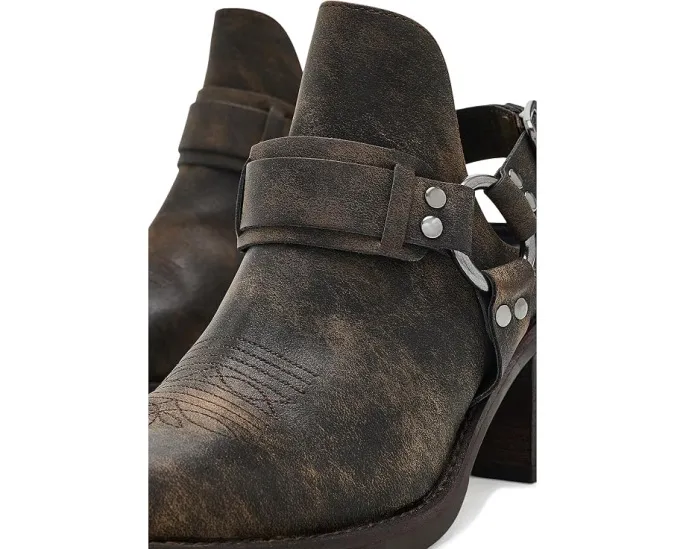 Мюли FRYE AND CO. Tessy Harness с цепочкой и пряжкой на каблуке