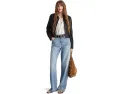 Широкие джинсы Madewell The Perfect Vintage Wide-Leg в светлом дениме