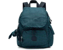 Kipling City Pack Mini Print мини-рюкзак с принтом и четырьмя отделениями