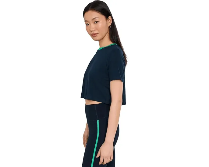 Топ Splits59 Djuna Crop Ringer с контрастной отделкой