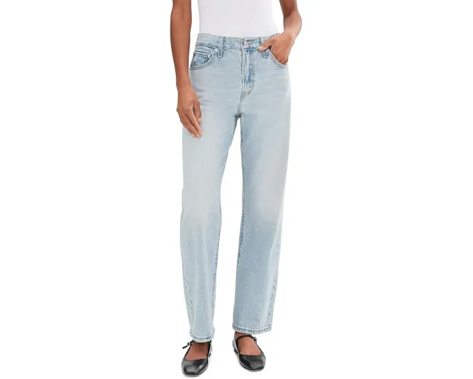 Джинсы Levi's Premium Easy Dad с застежкой на пуговице и прямым кроем