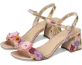 Босоножки Blue by Betsey Johnson Blare с цветочным принтом на платформе и квадратным носком