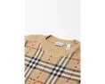 Свитер Burberry Kids Patrick Check из шерсти с клетчатым узором